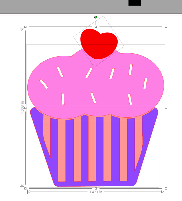 Cupcake design tutorial silhouette studio