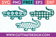 Free Crocodile SVG