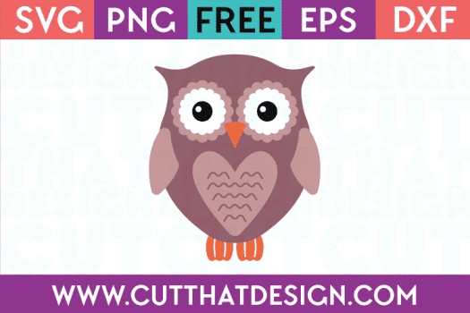 Free SVG Owl Cutting File Download