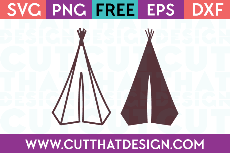 Teepee Camping SVG