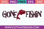 FISH MONOGRAM SVG