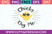 Free SVG File Chicks Dig Me