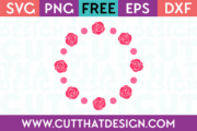 Free SVG Cutting Circle Frames