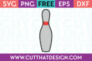 Free Bowling Pin SVG File