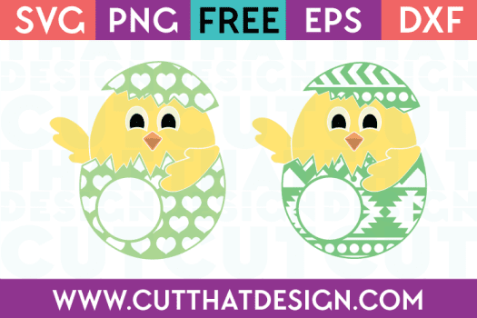 Easter Chicks SVG Free