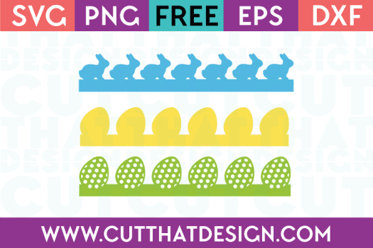 Free Easter Borders SVG