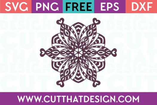 Free Mandala SVG Cutting File