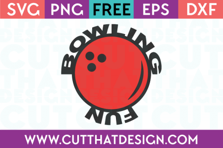 Bowling fun svg phrase free