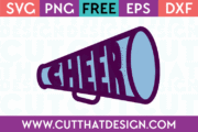 311-Cheer-Megaphone-Design—Cheerleader free cheerleading svg files