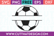 Free soccer monogram svg