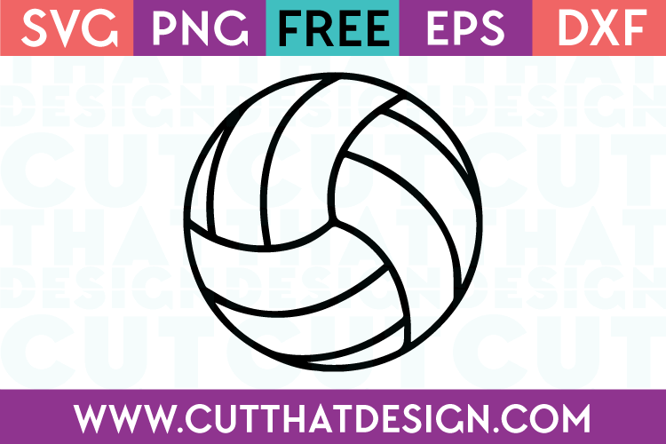 Volleyball svg file