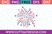 Free SVG Files Firework Design