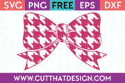 Free Bow SVG Cutting Files