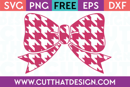 Free Bow SVG Cutting Files