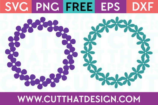 Flower monogram svg free