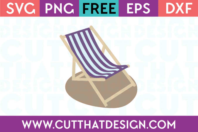 Free Beach Chair SVG