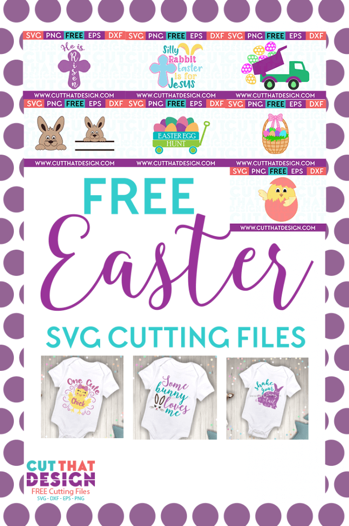 Cute easter svg files