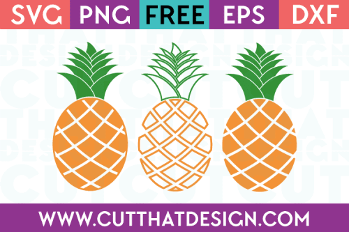 Pineapple svg free cut file