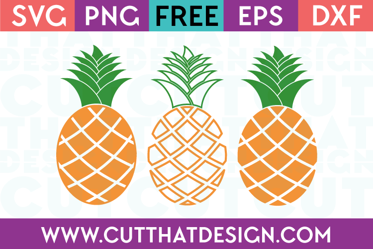 Pineapple svg free cut file