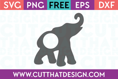 Free Elephant Monogram SVG