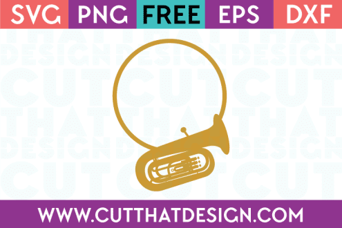 Tuba Circle Monogram Frame Design