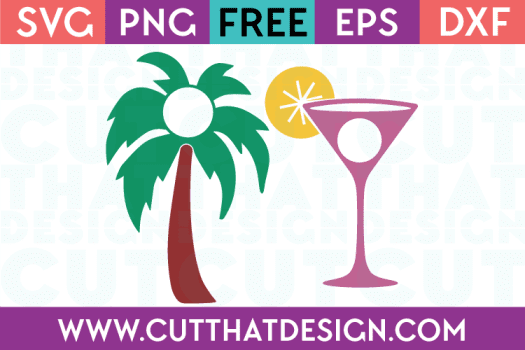 Cut That Design Summer Monogram Set 2 SVG