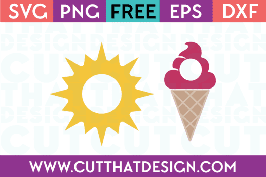 Cut That Design Summer Monogram SVG