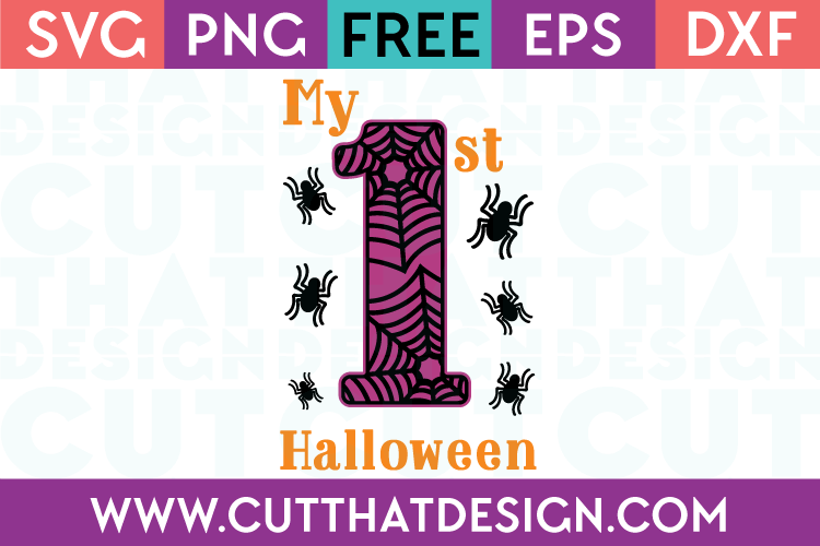 Download My First Halloween Design Spiders Cut That Design