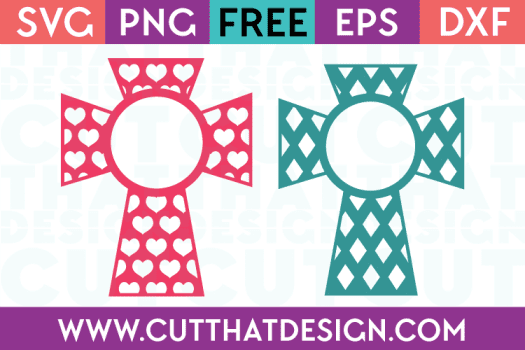 SVG Monogram Crosses