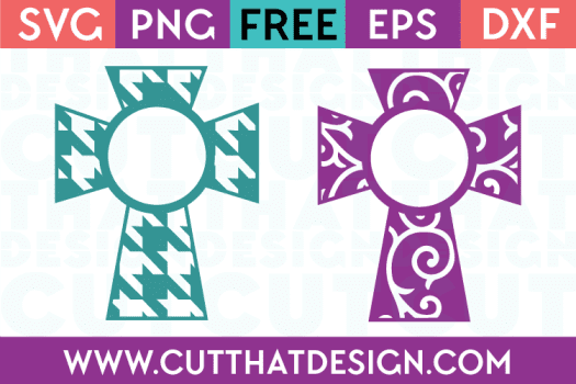 Cut That Design Houndstooth Cross Designs Set