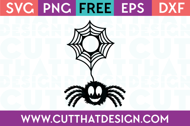 Fury Spider and Monogram Web SVG Cutting File