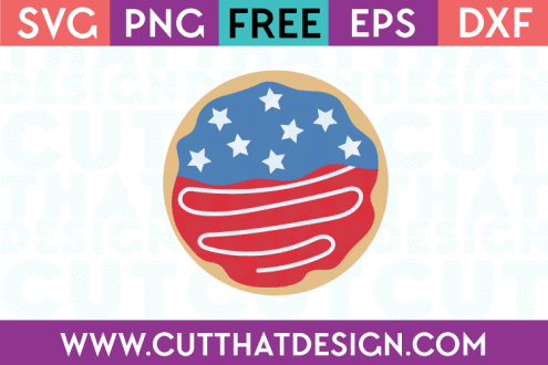 Patriotic Donut Design 2