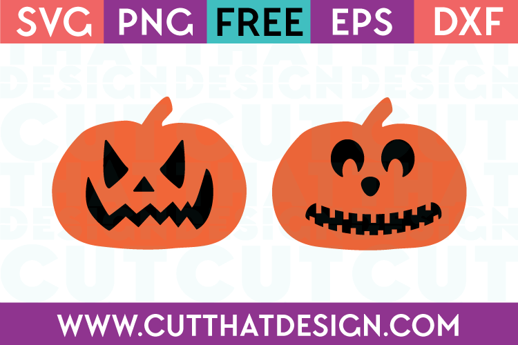 Download Free SVG Files | Halloween Pumpkin Jack O Lantern Designs ...