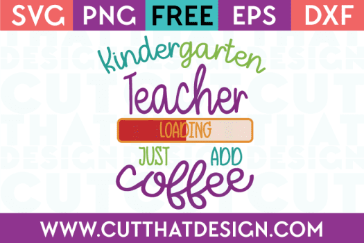 Kindergarten SVG Cutting Files Free