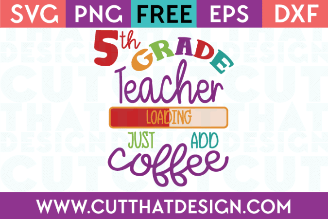 5th Grade Free SVG Cuts