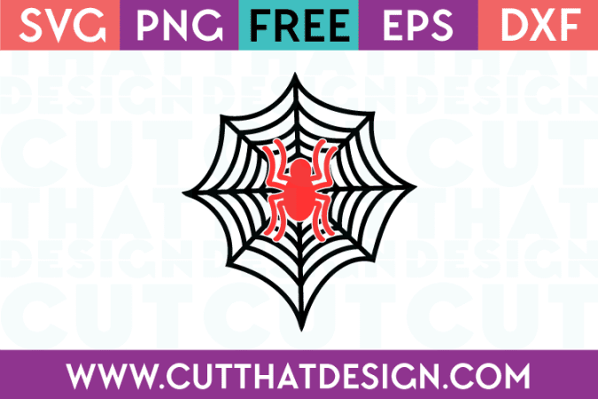 Free SVG Files Spider and Web
