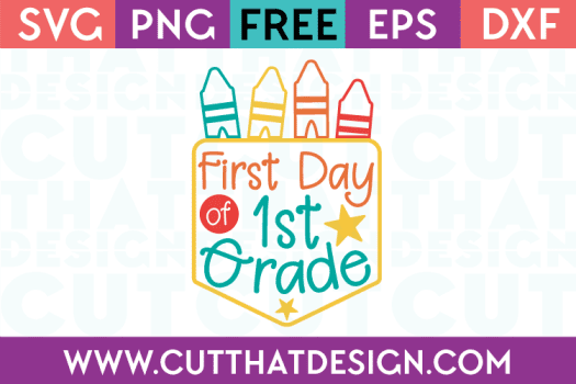 First Grade SVG Free
