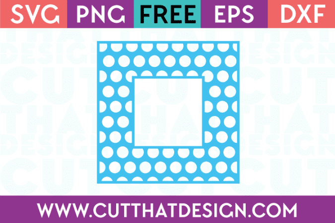 Free Square Frame SVG Cutting Files
