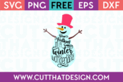 915-Walking-in-a-Winter-Wonderland-Snowman-2 Free SVG Files Snowman Winter Wonderland