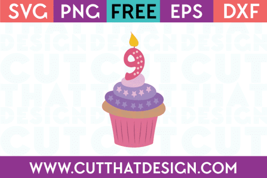 Free SVG Files Cupcake 9