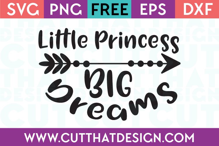 Little Princess Free SVG Cut File