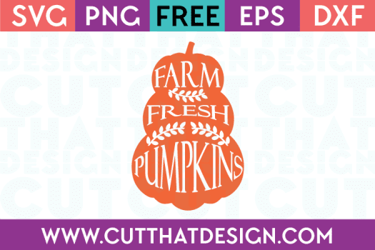 Free SVG Files Farm Fresh Pumpkins