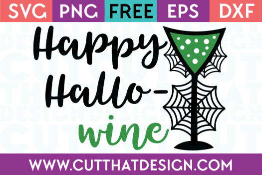 Free SVG Files Happy Hallo-Wine