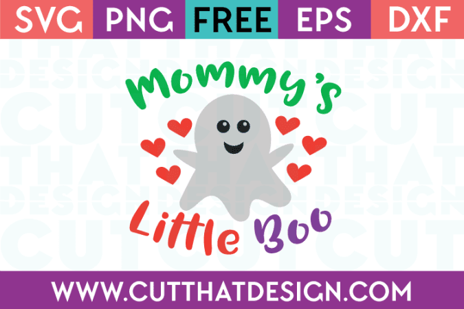 Free SVG Files Mommy's Little Boo