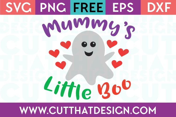 Free Mummy’s Little Boo SVG