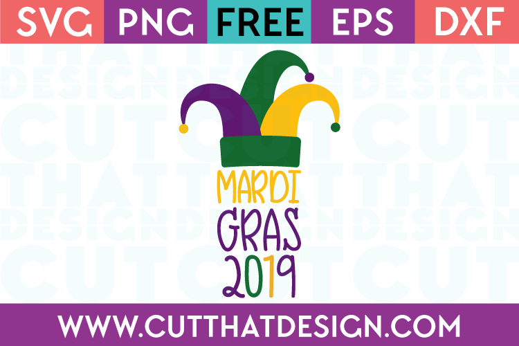 Free Cutting File Downloads Mardi Gras