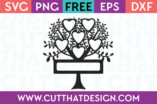 Free Cutting Files Family Tree