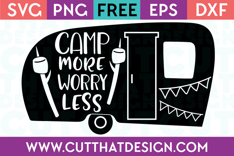Free Cut Files Camping