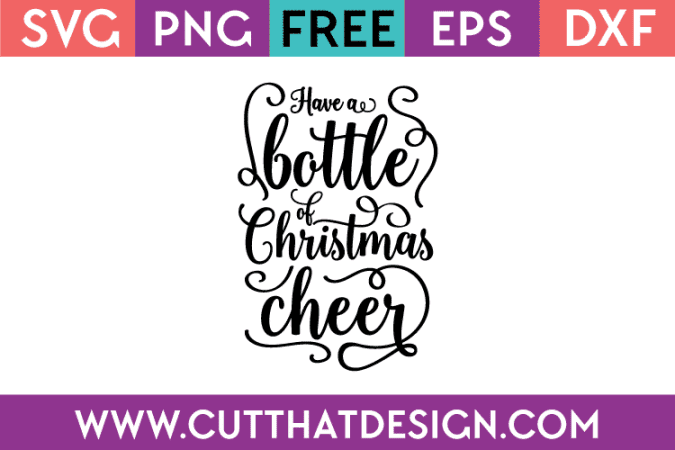 Free SVG Christmas Cheer