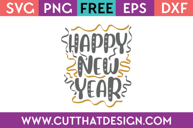 Free Happy New Year SVG
